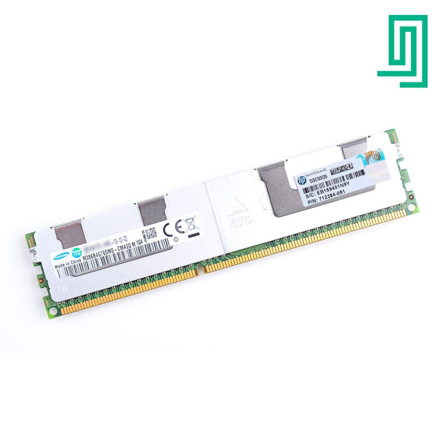 HPE 16GB (1x16GB) Dual Rank x4 PC3L-10600 (DDR3-1333) Registered CAS-9 LP Memory Kit