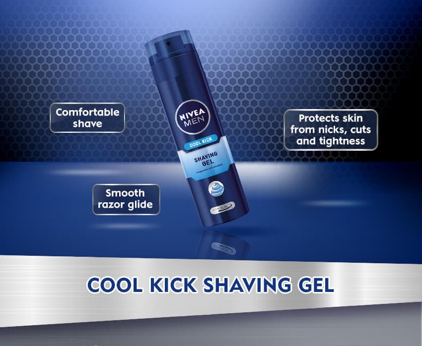 ژل اصلاح آقایان نیوآ مدل خنک کننده Cool Kick حجم 200 میل — تصویر ۲
