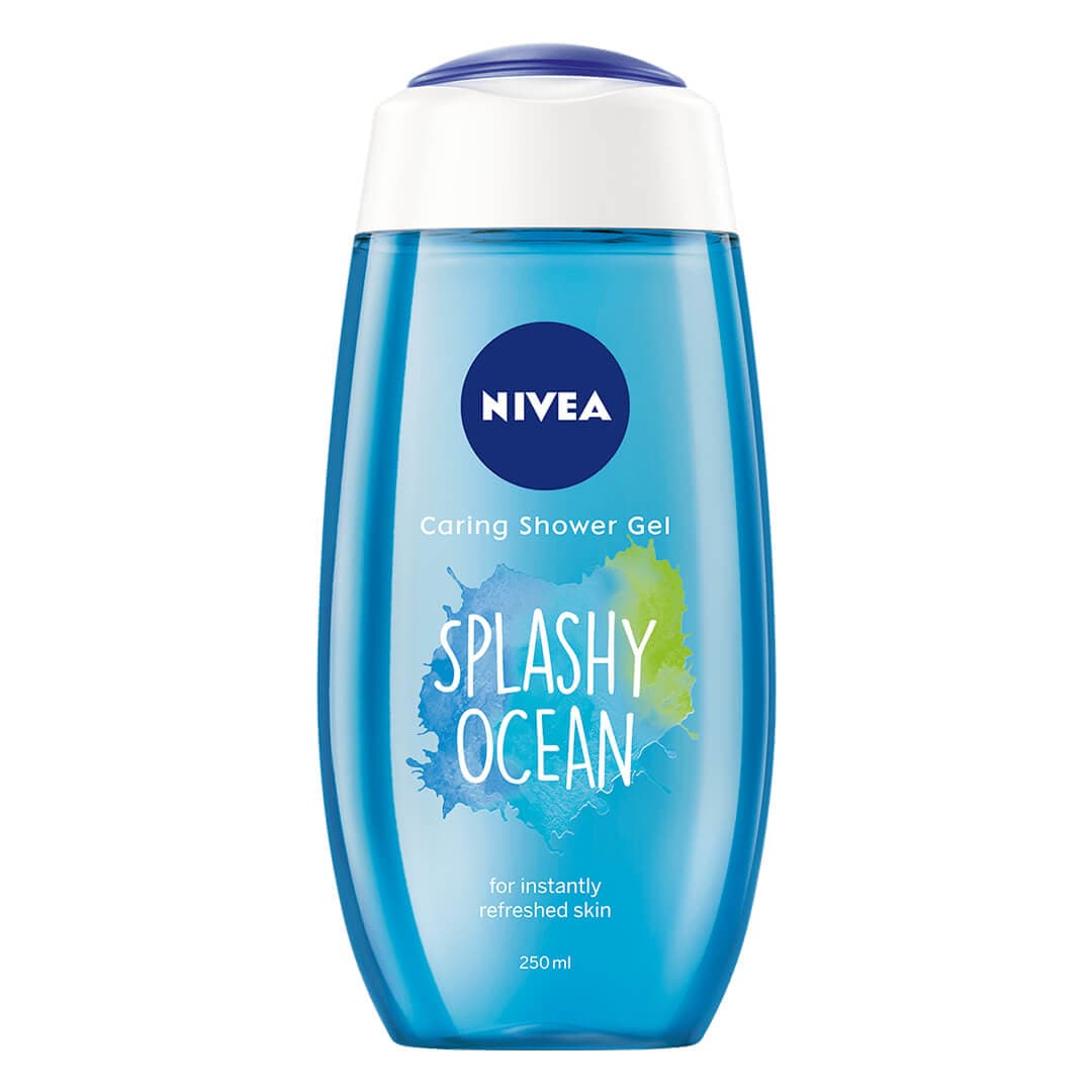 شامپو بدن نیوآ مدل قطره اقیانوس Splashy Ocean حجم 250 میل