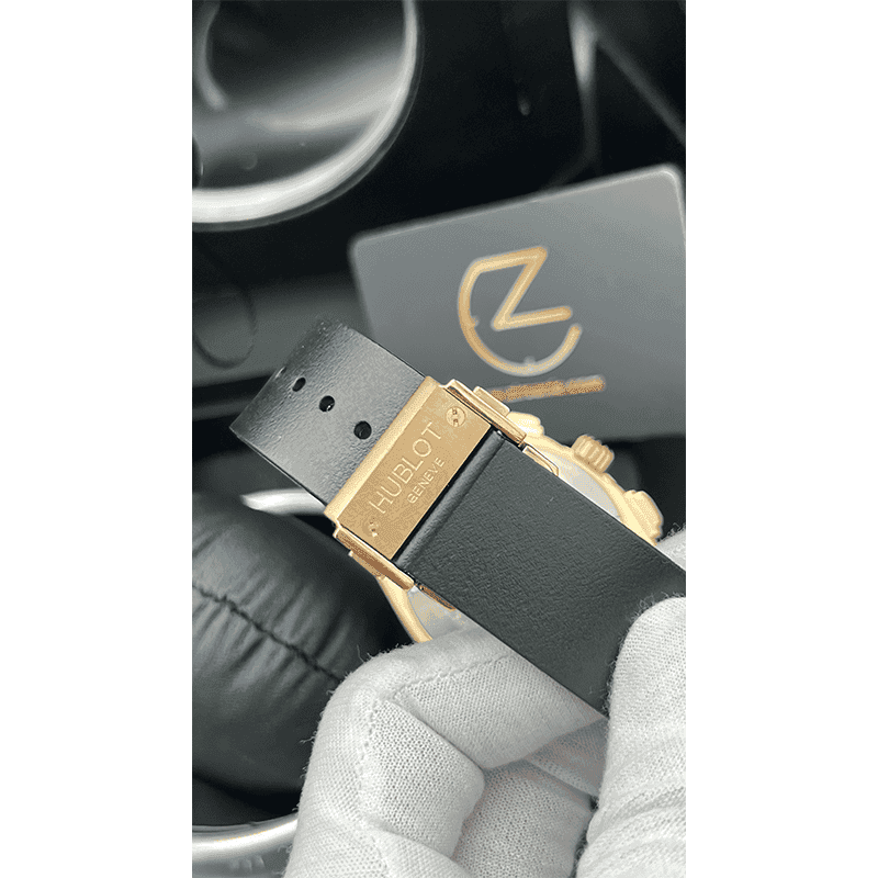 ساعت مچی مردانه هابلوت هشت ضلعی رزگلد Hublot Aerofusion Orlinski Rose Gold — تصویر ۳