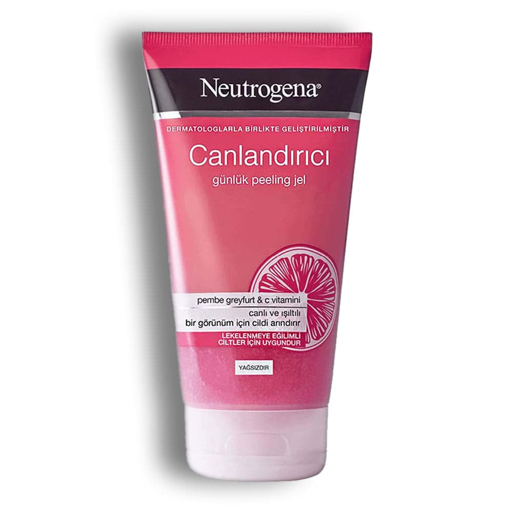 ژل لایه بردار روزانه Neutrogena Refreshingly Clear با عصاره گریپ فروت برای پوست مستعد لک حجم 150 میل
