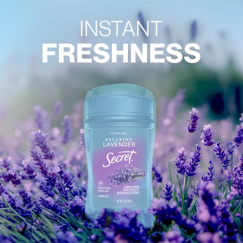 مام دئودرانت ضد تعریق صابونی اسطوخودوس سکرت Secret Lavender حجم 73 گرم — تصویر ۳