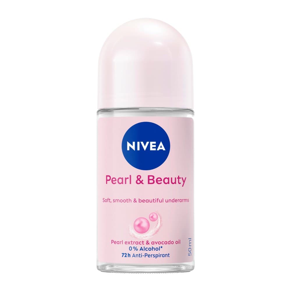 مام رول زنانه نیوآ Nivea Pearl And Beauty حاوی روغن آووکادو حجم 50 میل