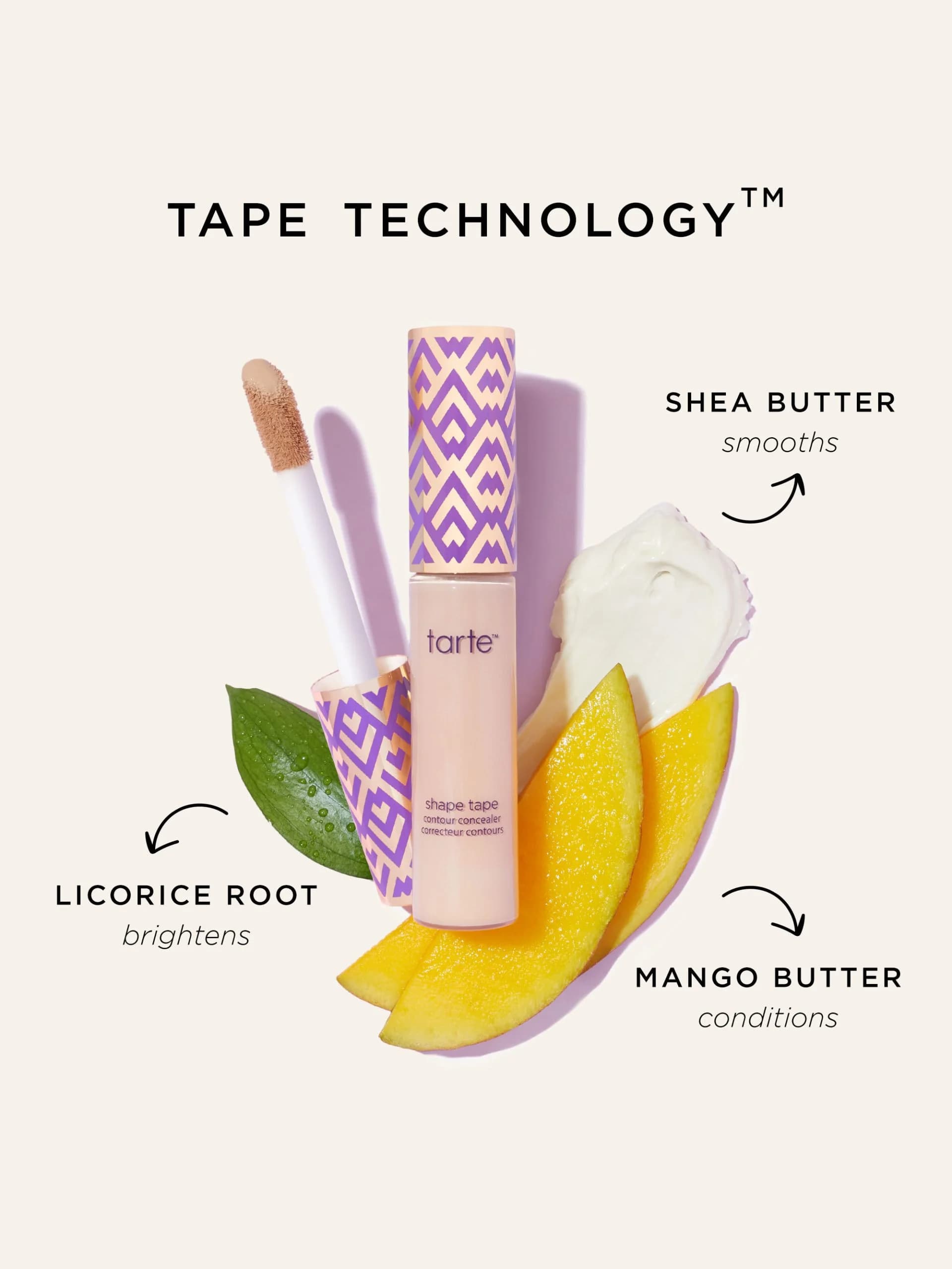 کانسیلر تارت مدل shape tape رنگ Light sand 20s — تصویر ۵
