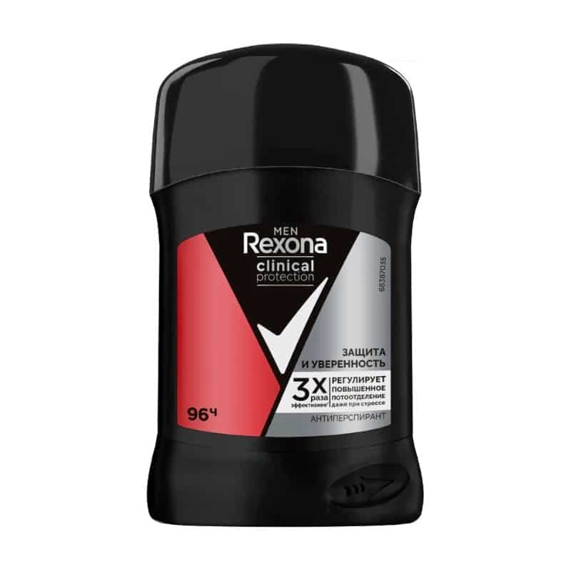 دئودرانت صابونی مردانه رکسونا Rexona Clinical Shower Clean کلینیکال 50 میل — تصویر ۲