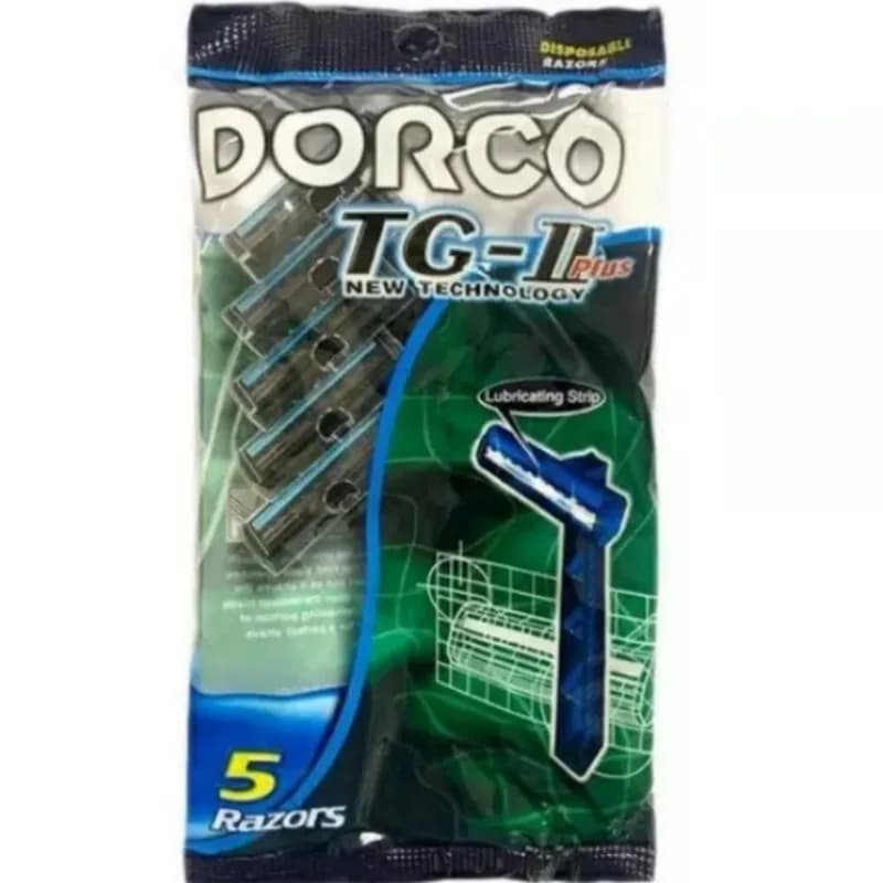 خود تراش مردانه دورکو Dorco TG-II Plus بسته 5 عددی