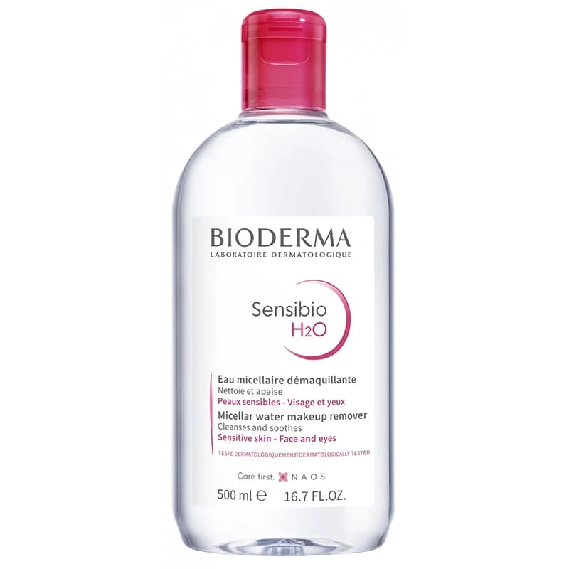 محلول پاک کننده ارایش و دور چشم بایودرما BIODERMA حجم 500 میل