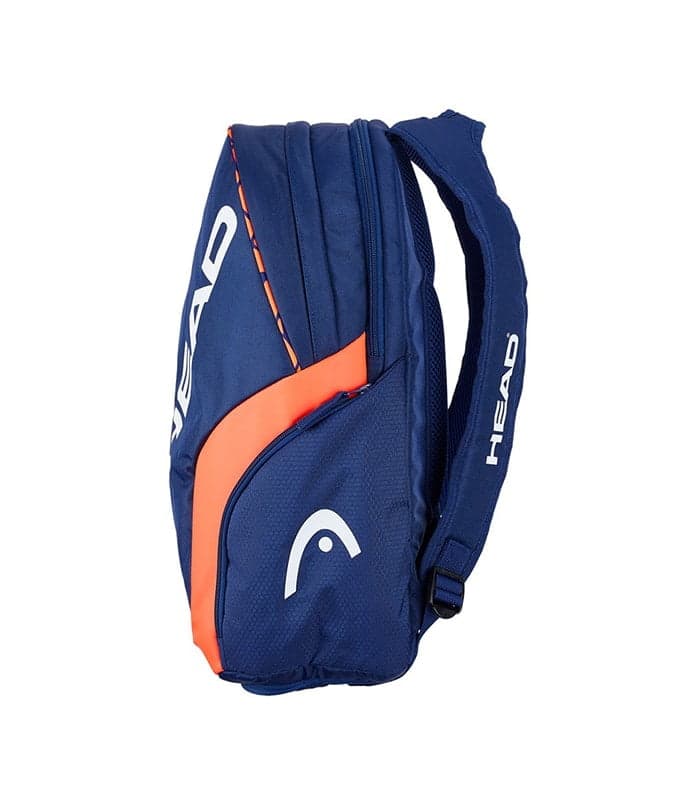 کوله تنیس هد Rebel Backpack Blue/Orange 2019 — تصویر ۲