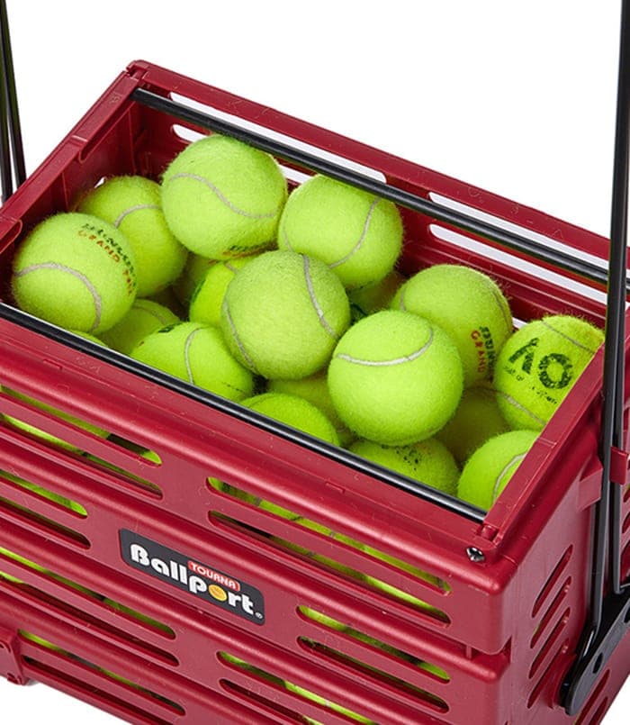 سبد توپ تنیس تورنا Tourna Ballport 80 Ball Hopper — تصویر ۲
