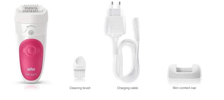 اپیلاتور هوشمند براون BRAUN Silk-épil 5 extra soft epilation — تصویر ۶