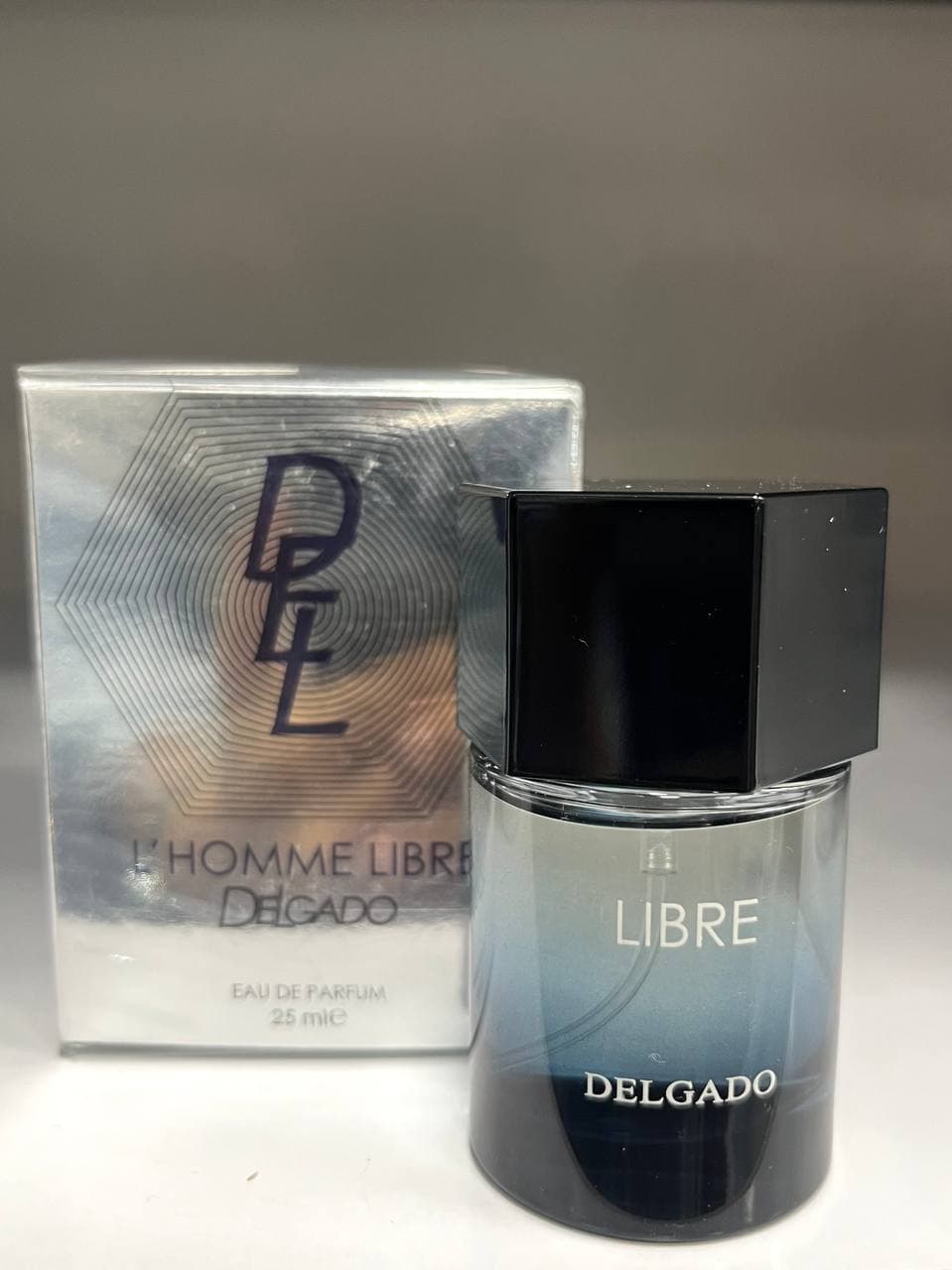 ادکلن مینیاتوری دلگادو DELGADO مردانه مدل 25ml L’HOMME LIBRE