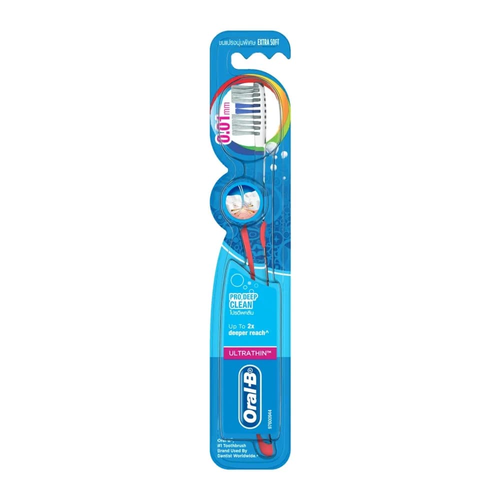مسواک سافت اورال بی Oral-B Pro Deep Clean Ultrathin برس خیلی نرم بسته 1 عددی
