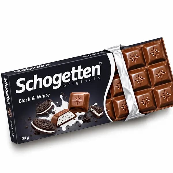 شکلات تخته ای شوگوتن با مغز بیسکوییت (۱۰۰ گرم) schogetten — تصویر ۲