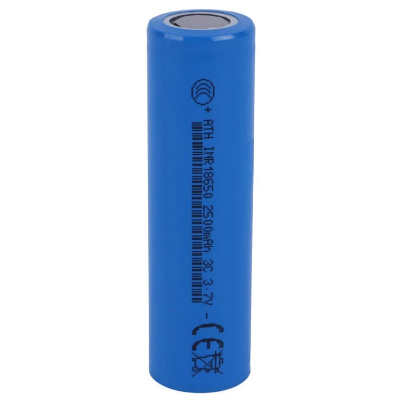 باتری لیتیومی شارژی ATH 18650 2500mAh — تصویر ۵