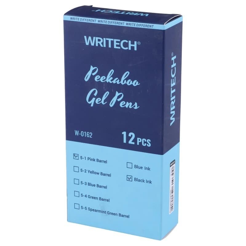 خودکار رایتک 0.7 میلی متر Peekaboo W-0162 بسته 12 عددی — تصویر ۹