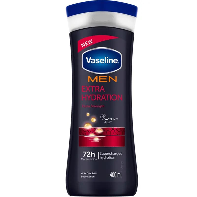 لوسیون بدن آقایان Extra Hydration وازلین 400ml