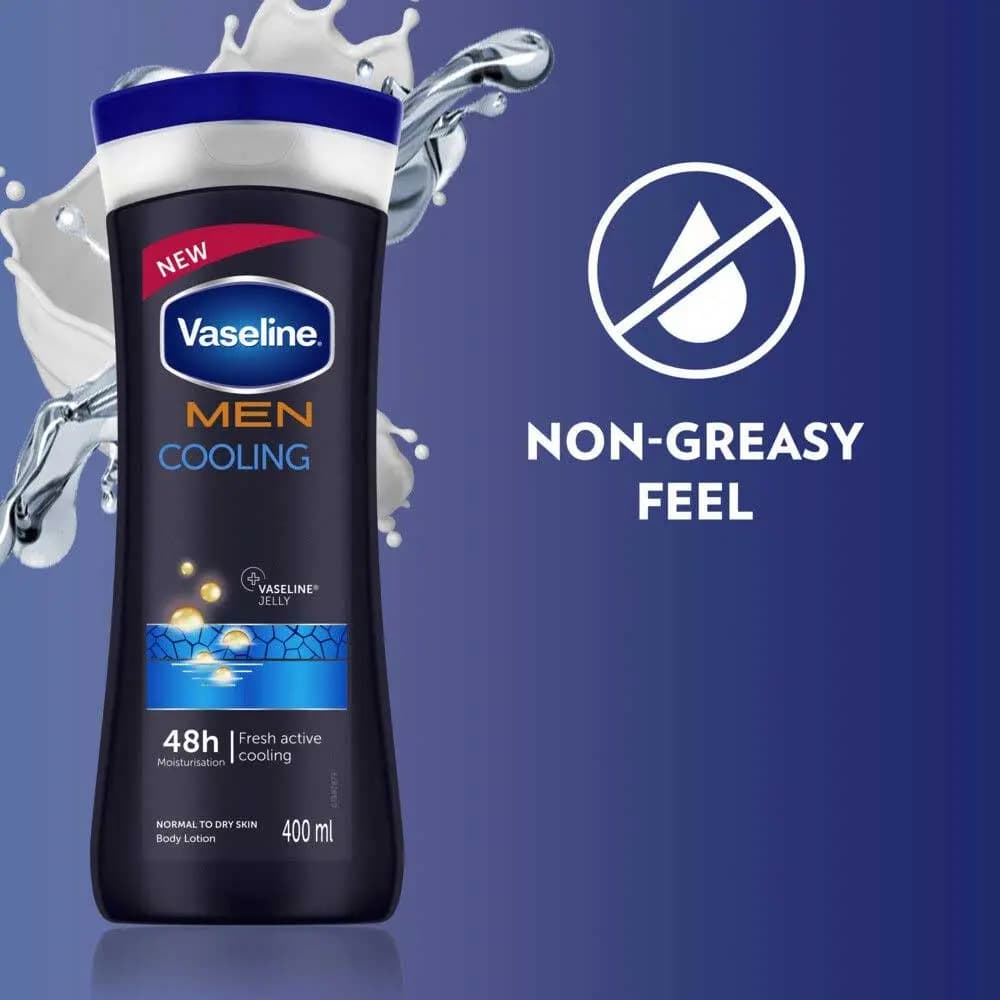 لوسیون بدن آقایان Cooling وازلین 400ml — تصویر ۳