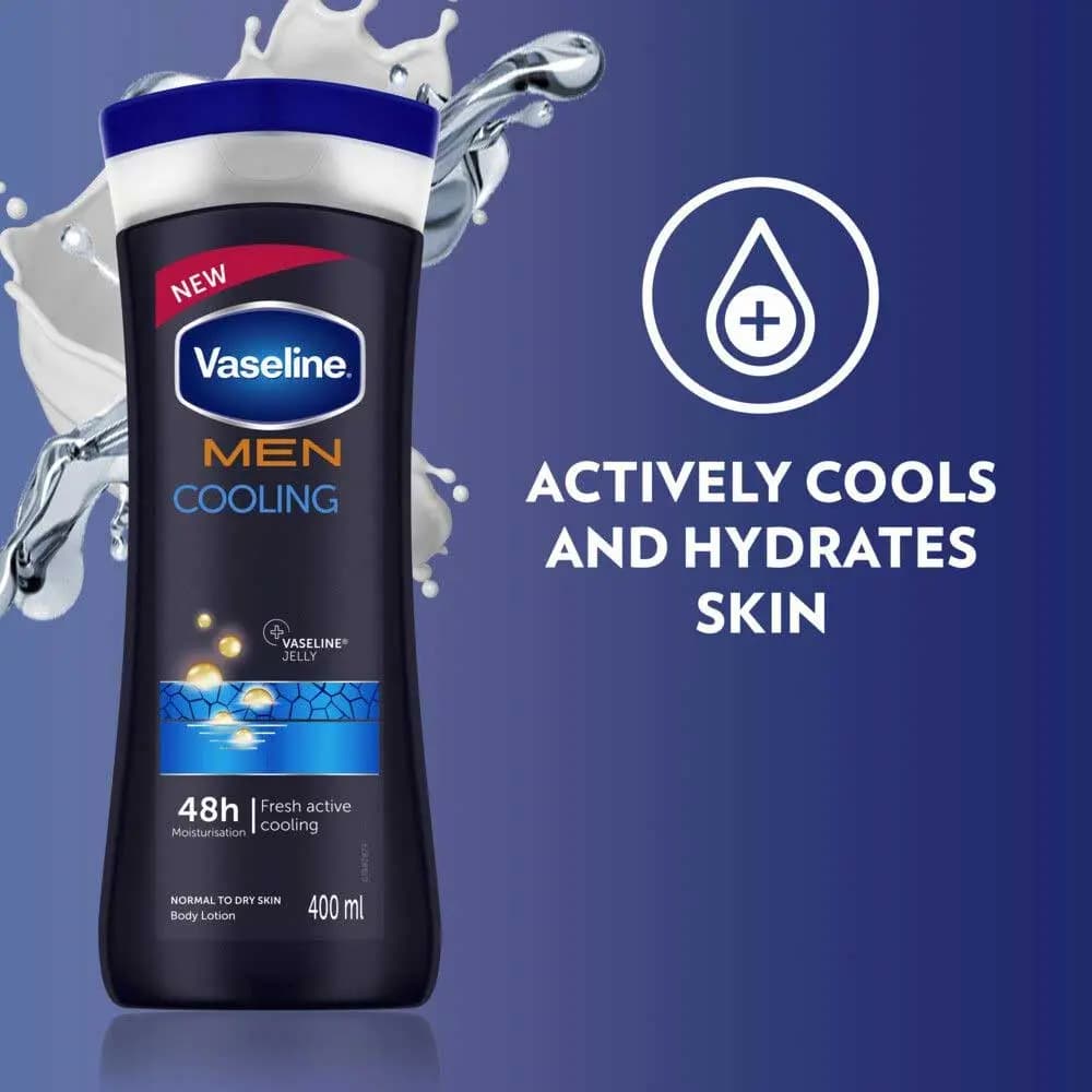 لوسیون بدن آقایان Cooling وازلین 400ml — تصویر ۲
