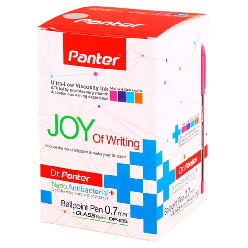 خودکار پنتر رنگی 0.7 میلی متر DP-105 بسته 50 عددی — تصویر ۲