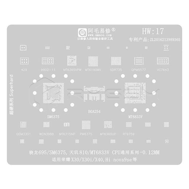 شابلون آی سی AMAOE Hw-17
