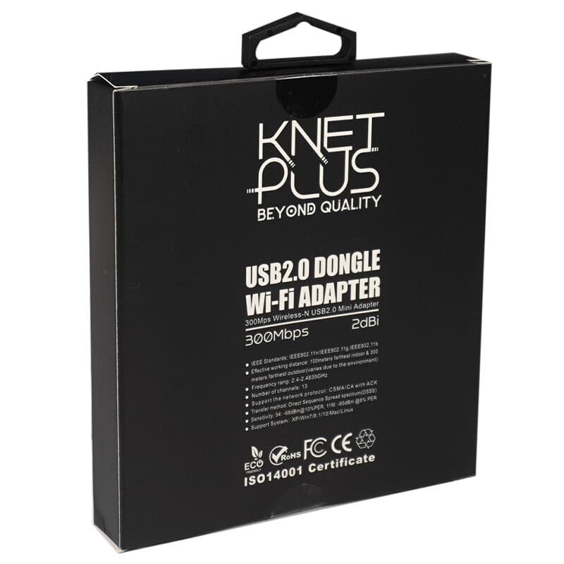کارت شبکه بی سیم آنتن دار Knet plus KP-W302 300Mbps — تصویر ۶