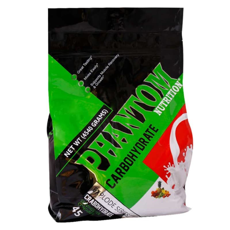 پودر کربوهیدرات فانتوم نوتریشن 4540 گرم با طعم پانچ میوه Phantom Nutrition Carbohydrate 4540 g
