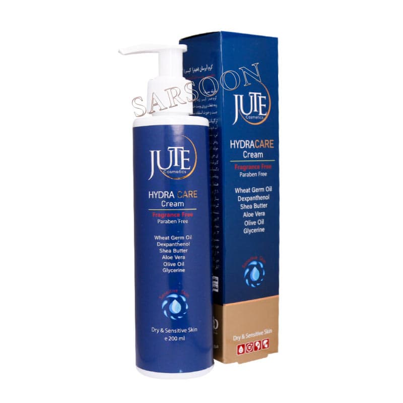 کرم آبرسان هیدرا کر ژوت مناسب پوست خشک و حساس Jute Hydra Care Cream For Dry And Sensitive Skin
