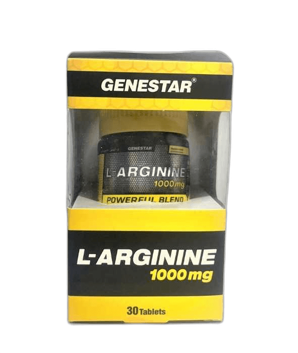 قرص ال آرژنین ۱۰۰۰ میلی گرم ژن استار 30 عددی Genestar L-Arginine ۱۰۰۰ mg — تصویر ۲