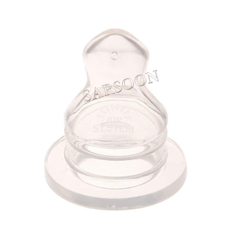 سر شیشه ارتودنسی سایز بزرگ پنبه ریز مخصوص نوزادان ۶ تا ۱۸ ماه Panberes Orthodontical Nipple Size Large For Baby 6 To 18 Months