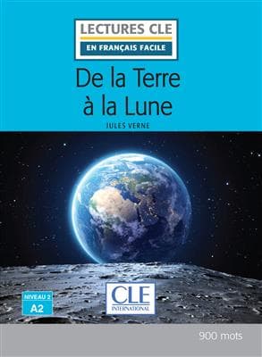 کتاب De la terre à la lune – Niveau 2 – A2