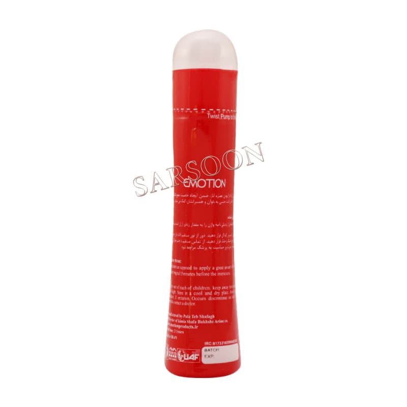ژل قرمز تنگ کننده ایموشن 65 میلی لیتر Emotion Enjoy Red Gel For Woman — تصویر ۲