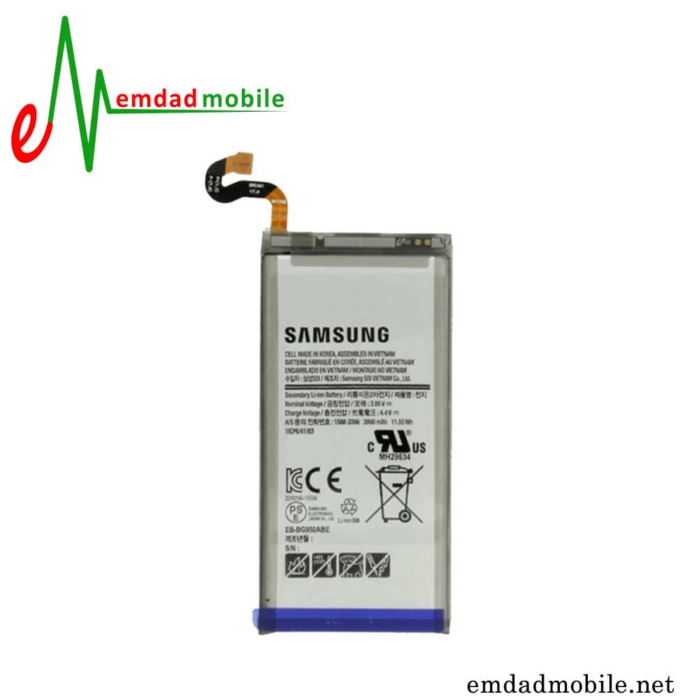 باتری اصلی سامسونگ Galaxy S8 G950 با آموزش تعویض — تصویر ۲