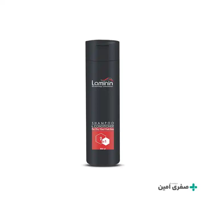 شامپو کراتینه و نرم کننده دو در یک لامینین 200 میلی لیتر