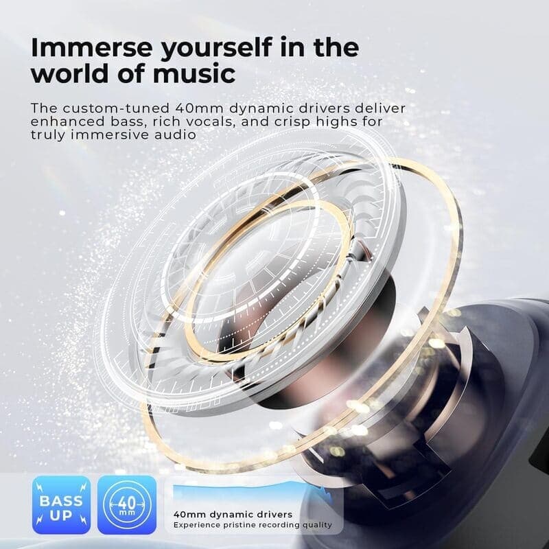 هدفون بلوتوثی هویت H612BT Pro — تصویر ۸