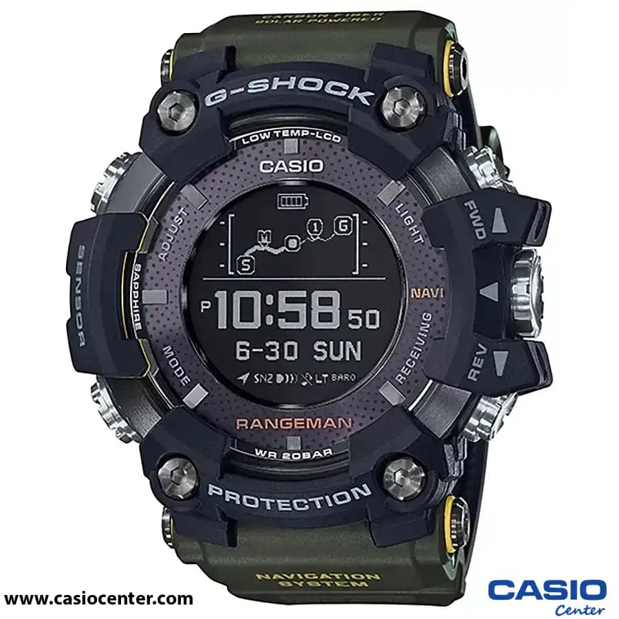 ساعت مچی مردانه کاسیو جی شاک اصل مدل GPR-B1000-1B
