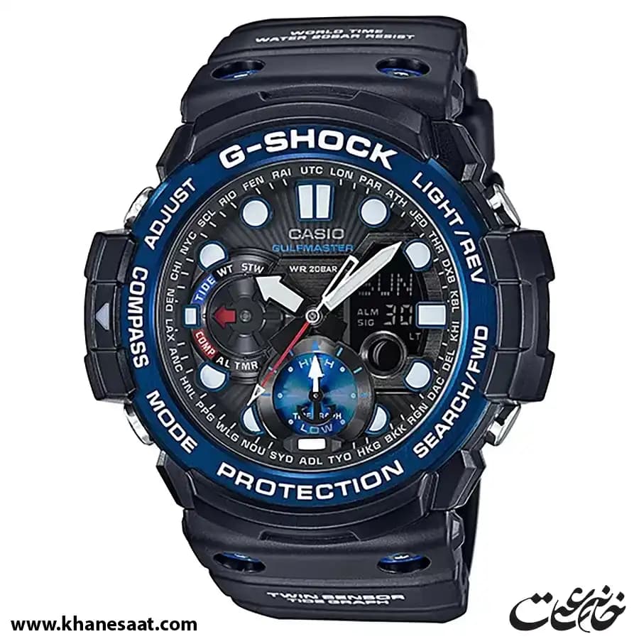 ساعت مچی مردانه کاسیو جی شاک اصل مدل GN-1000B-1A — تصویر ۲