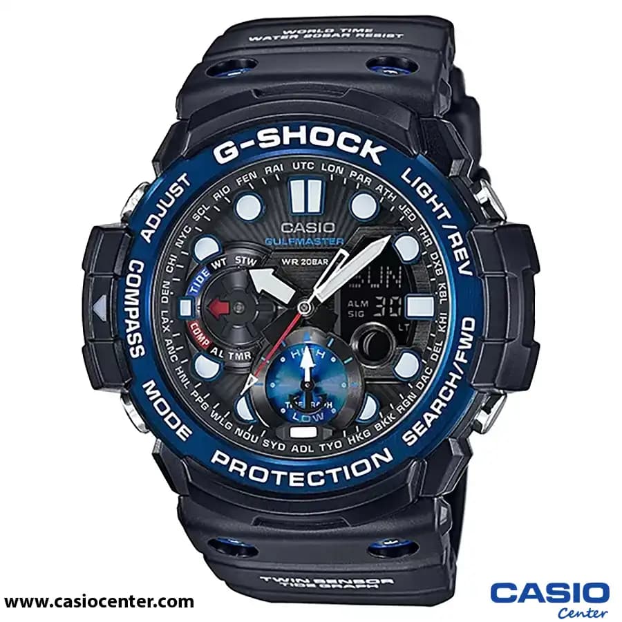 ساعت مچی مردانه کاسیو جی شاک اصل مدل GN-1000B-1A