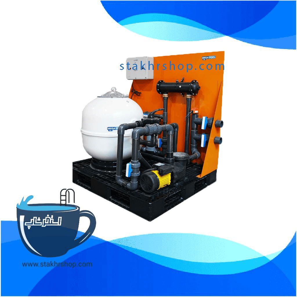 پکیج تصفیه استخر مگاپول روکار 80m³