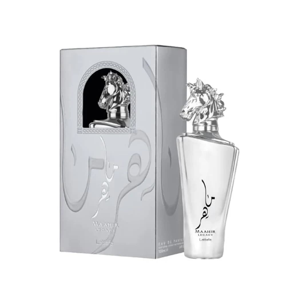 عطر ادکلن ماهر نقره ای لطافه — تصویر ۲