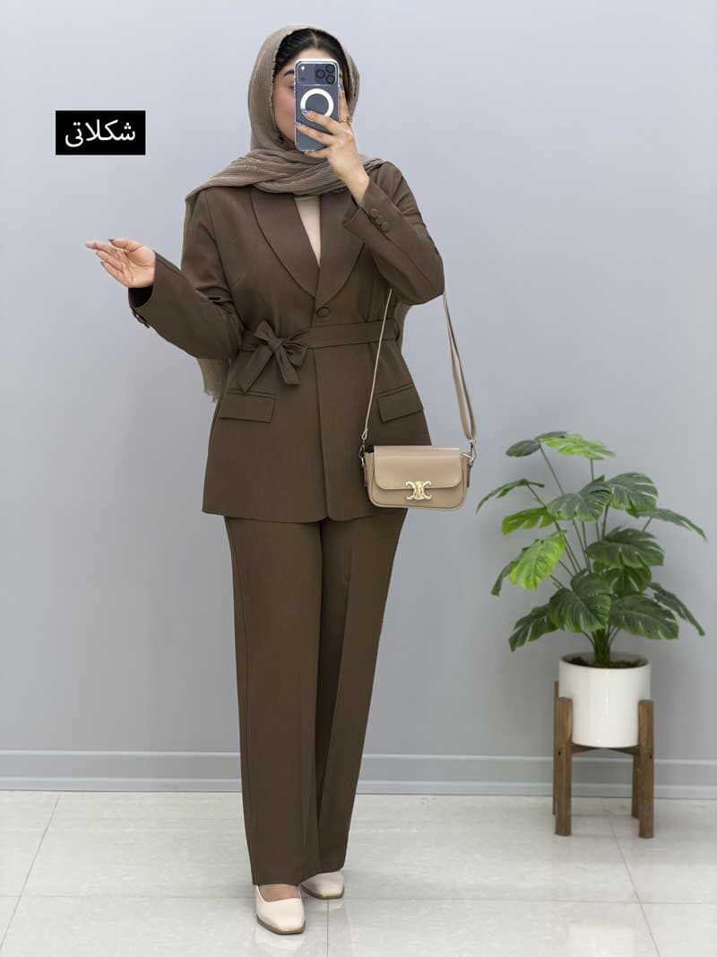 کت و شلوار مزونی بزیاق هلیوس کد832101 — تصویر ۶