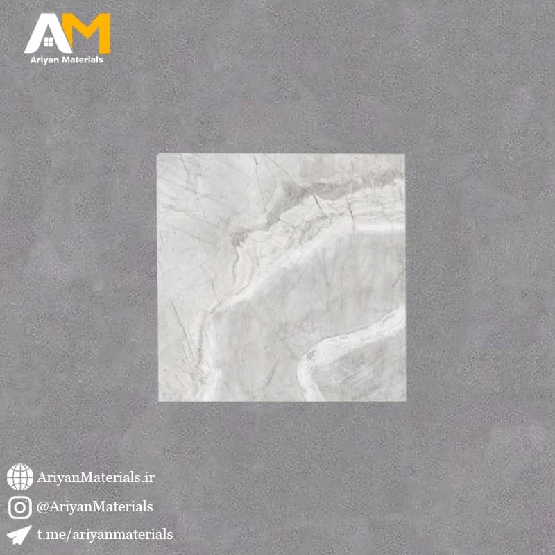 سرامیک کف طرح پابلو روشن 80*80