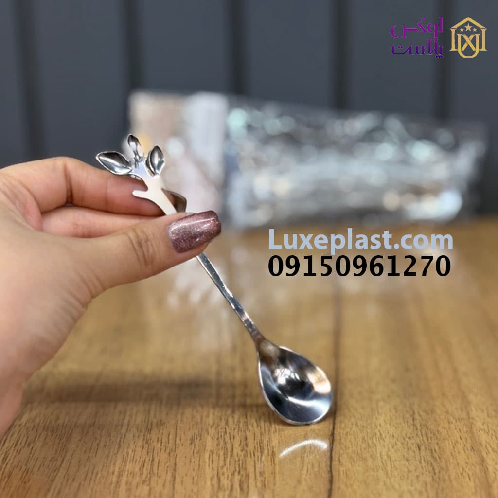 پیمانه دسته کوتاه طرح درخت کد8010 (بسته 6 عددی) — تصویر ۲