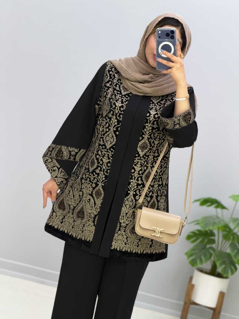مانتو مزونی مازراتی سرکان کد 107231