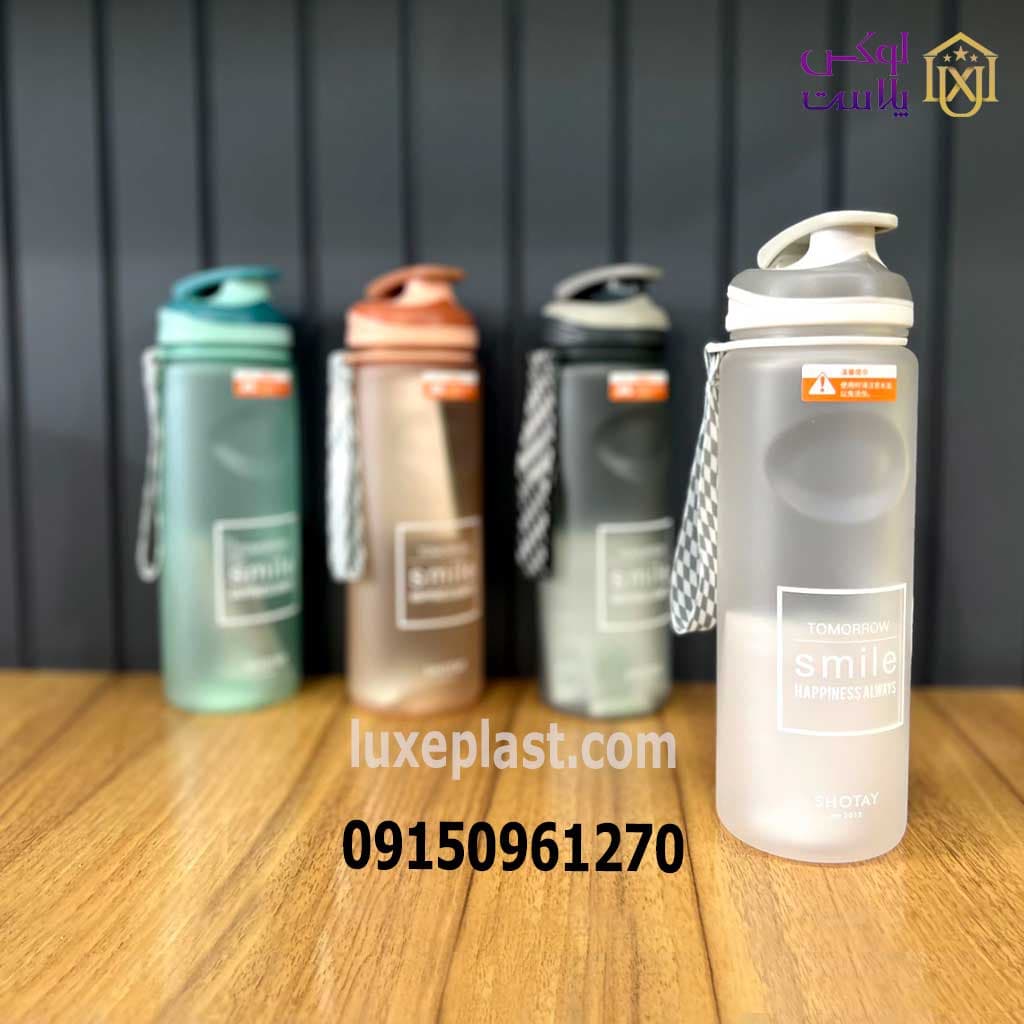 قمقمه مات رنگی 800 میل کد 6756 — تصویر ۲