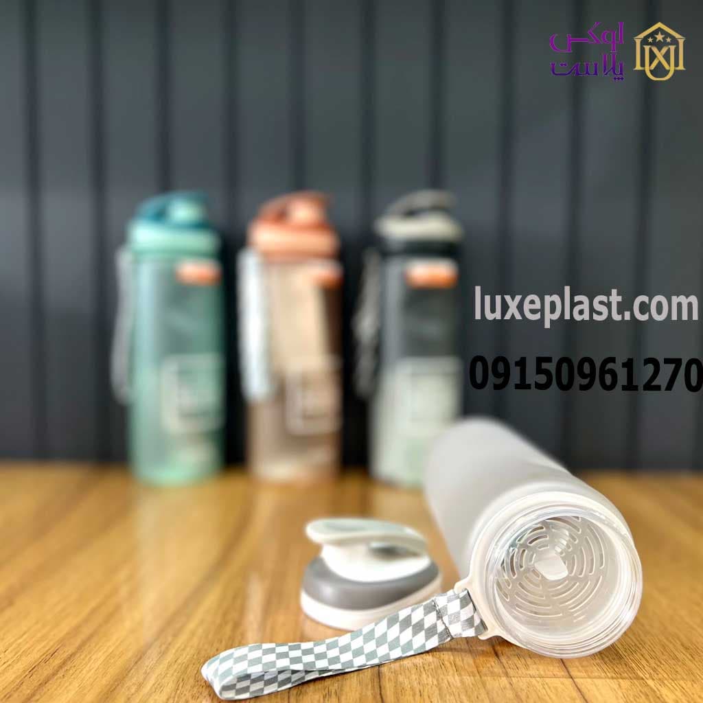 قمقمه مات رنگی 800 میل کد 6756 — تصویر ۳