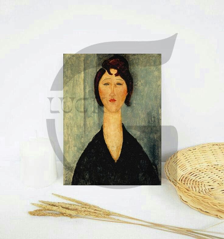 تابلوچوبی طرح نقاشی آمادئو کلمنته مودیلیانی