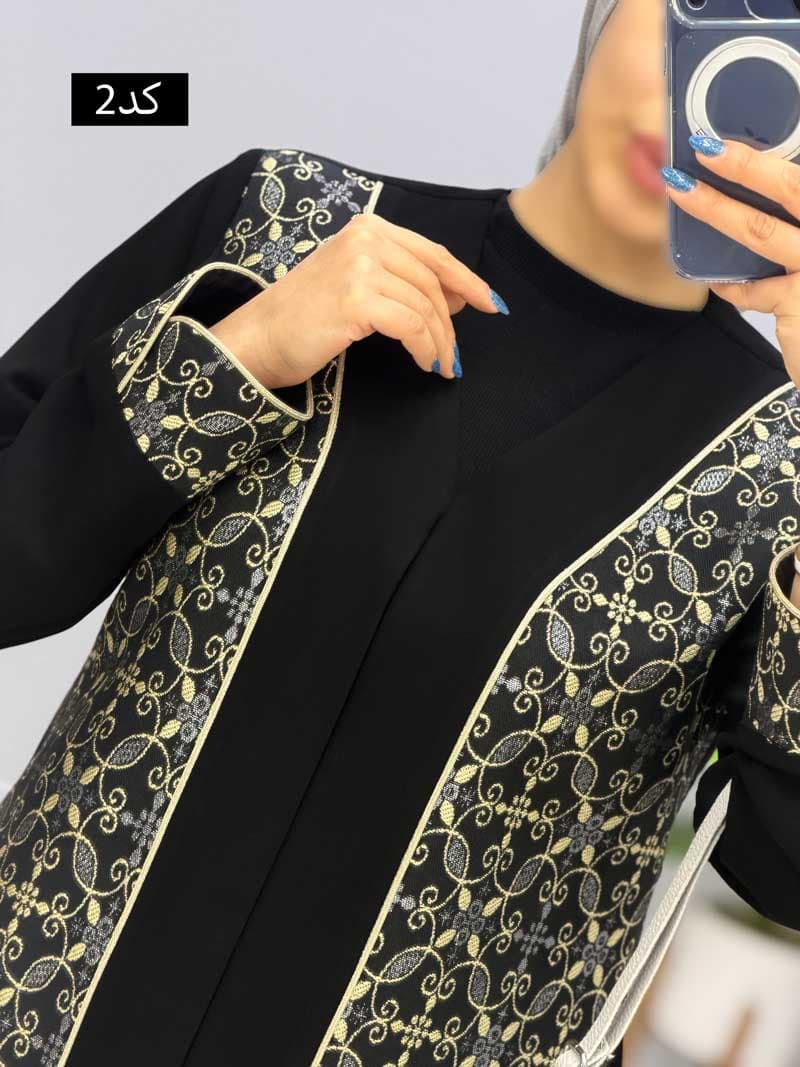 مانتو مزونی شانتون زیما کد 452560 — تصویر ۴