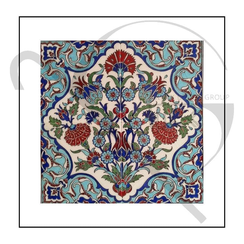 کاشی سبک اسلیمی طرح سنتی ایرانی کد T194