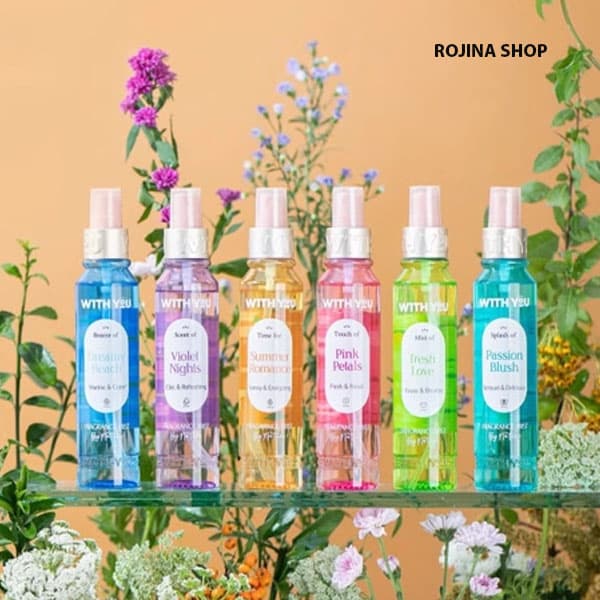 بادی اسپلش ویت یو رایحه سامر رومنس 150ML — تصویر ۳