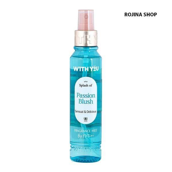 بادی اسپلش ویت یو رایحه پشن بلاش 150ML — تصویر ۳